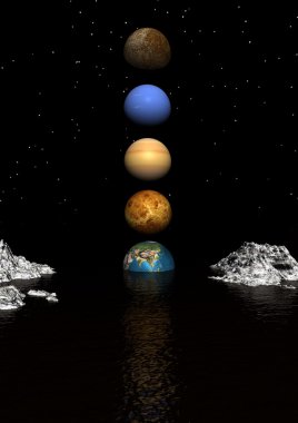 Planets clipart