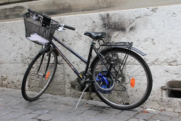 Bisiklet siyah — Stok fotoğraf