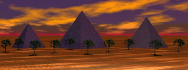 エジプトを風景します。 — ストック写真