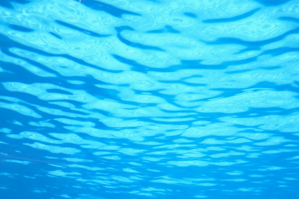 Vodní vlny pod vodou — Stock fotografie