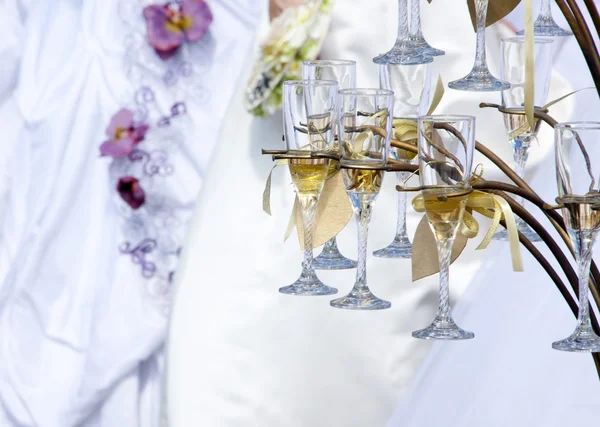 Bruiloft bril — Stockfoto
