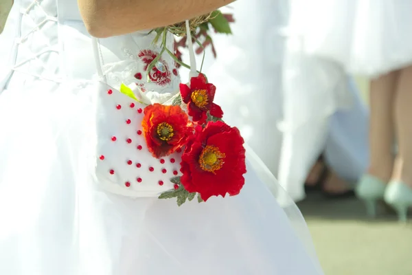 Svatební kabelka — Stock fotografie