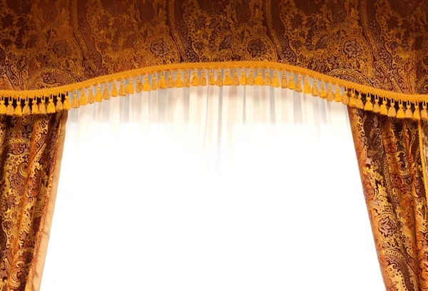 Retro curtains — Stock Photo, Image
