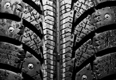 Winter tire background clipart