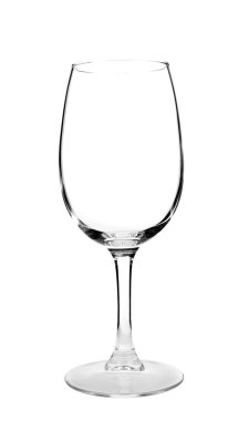Empty wine glass clipart