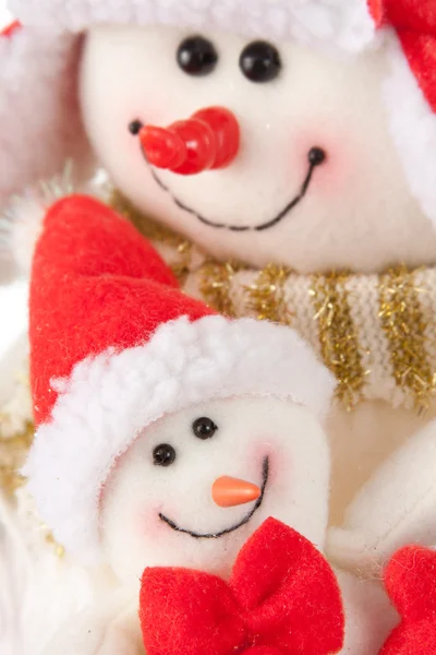 Gelukkig sneeuwpop kid — Stockfoto