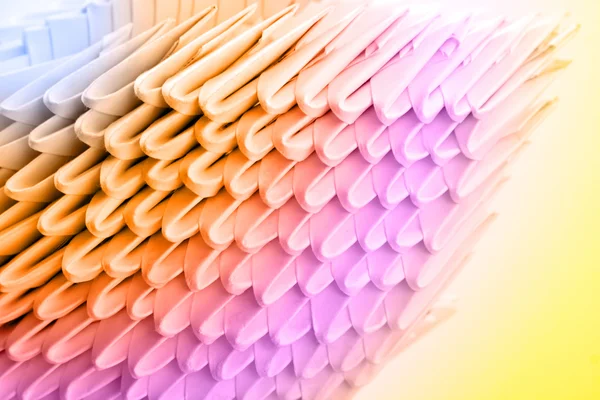 Cor origami superfície — Fotografia de Stock