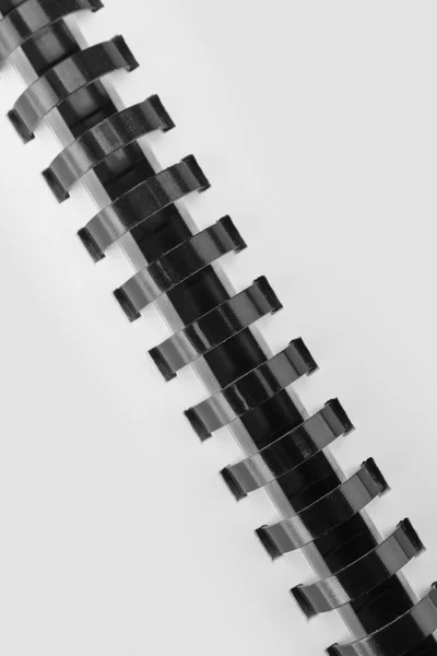Witte Sjabloon Met Zwart Bindmiddel — Stockfoto