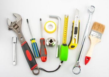 Industrial tools clipart