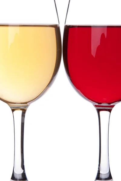 Dos copas de vino —  Fotos de Stock