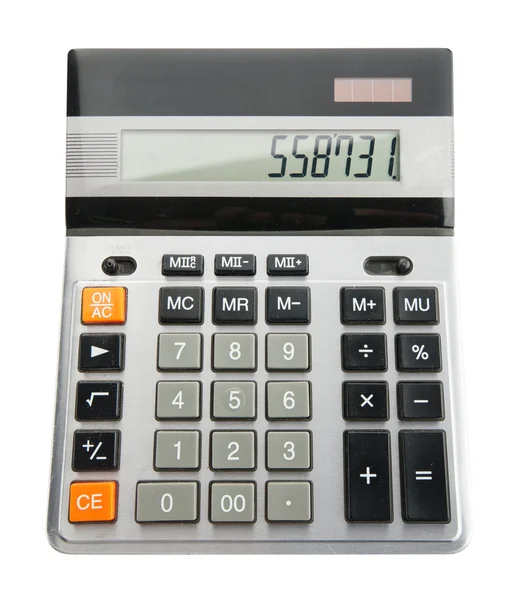 Uma calculadora de negócios — Fotografia de Stock