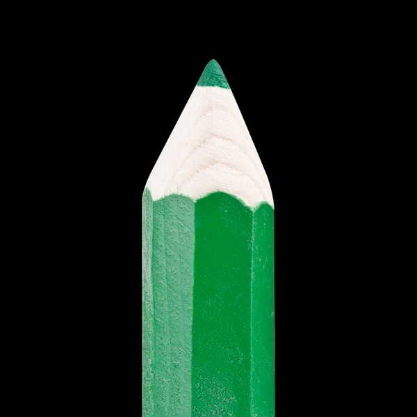 Giant green pencil — Stock Photo, Image