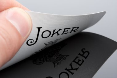 Joker card clipart