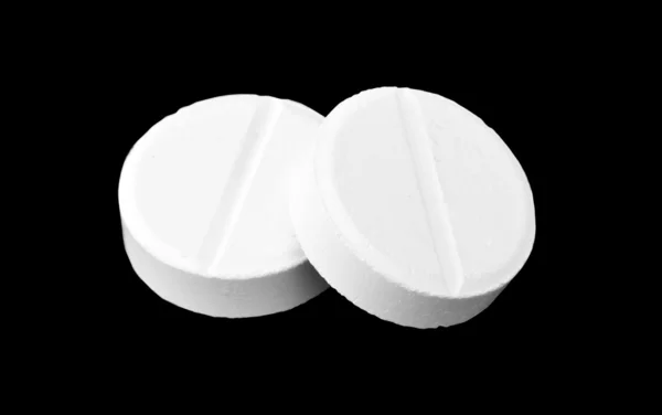 Twee geneeskunde tabletten — Stockfoto