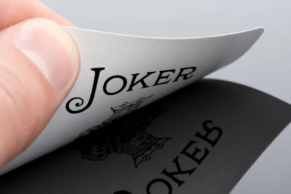 Jokerkaart — Stockfoto