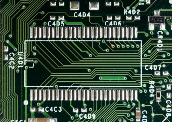Circuit électronique informatique — Photo