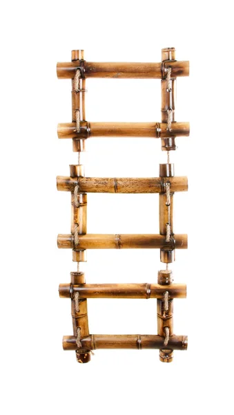 Три фоторамки из бамбука — стоковое фото