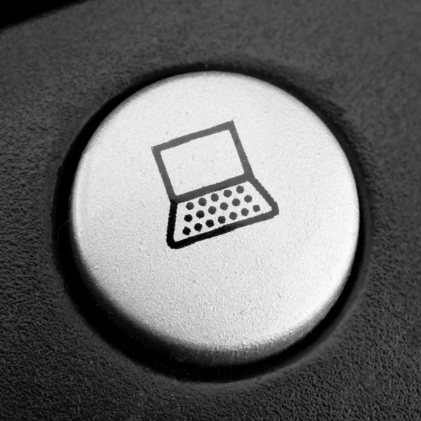 "Przycisk "PC" — Zdjęcie stockowe