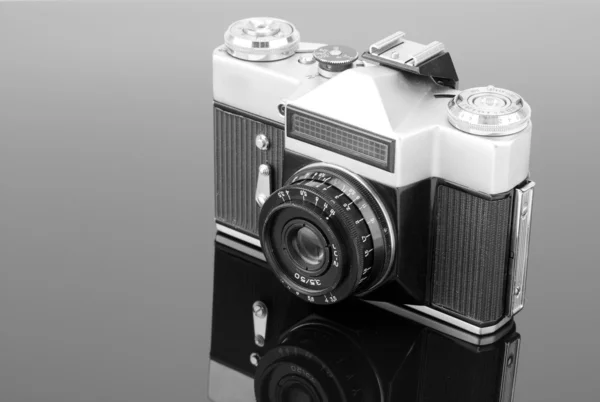 Oude fotografische camera — Stockfoto