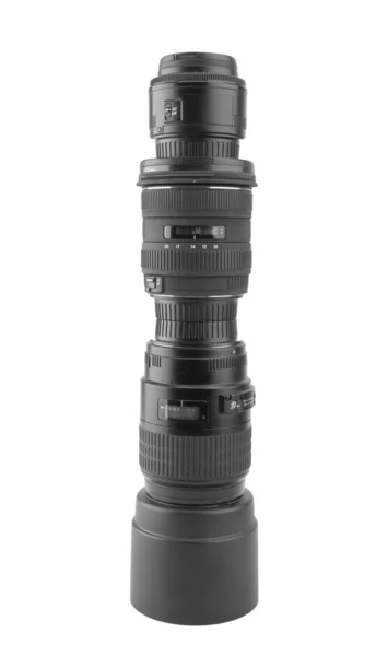 Big professional photographic lens — Stock Photo, Image