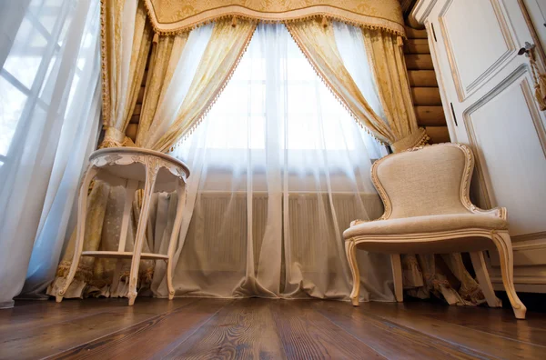 Interior de luxo vintage quarto — Fotografia de Stock