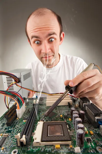 Bizarre electronics — Stock Photo, Image
