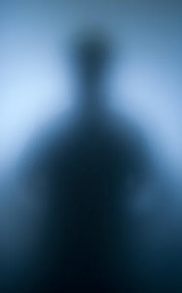Silhouette of human spirit — Stock Photo, Image