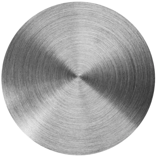 Radial stainless steel surface — Stock Photo, Image