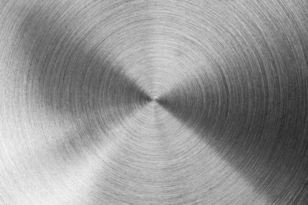 Superfície radial de aço inoxidável — Fotografia de Stock