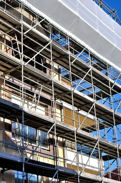Scaffold placed — Stock Photo, Image