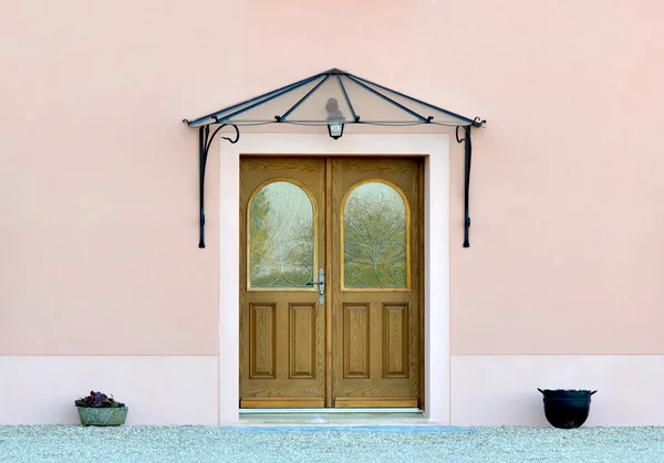 stock image Door canopy entrance