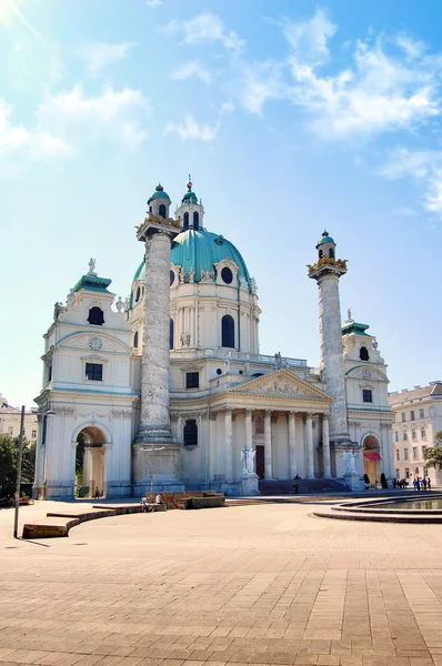 Karlskirche in Vienna, Austria — Stock Photo, Image