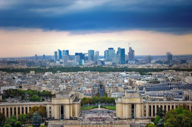 paris panoramik fotoğraf