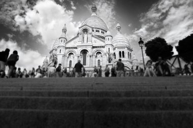 Sacre Ceure cathedral, Paris clipart