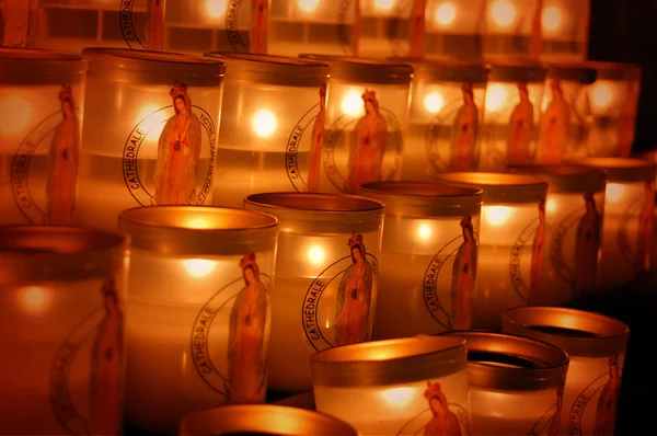 stock image Photo of church candles