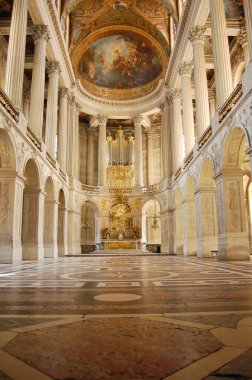 Royal Chapel of Versailles Palace, France clipart