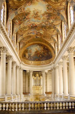 Chapel of Versailles Chateau, France clipart