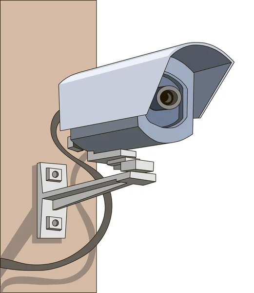 Камера наблюдения — стоковый вектор