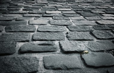 Stone block pavement clipart