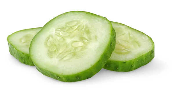 stock image Slices of cucumber