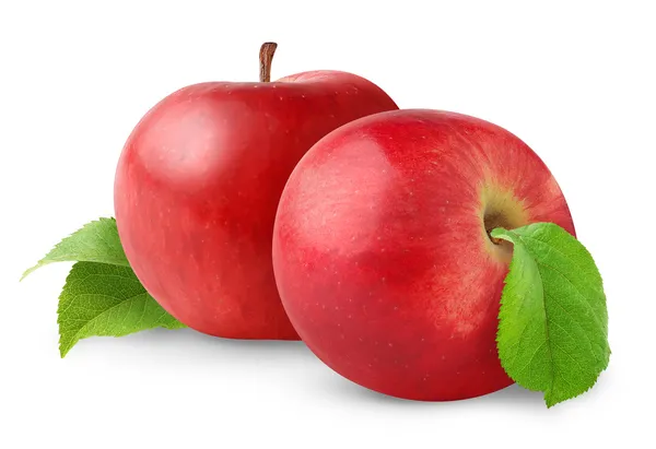 Două mere — Fotografie, imagine de stoc