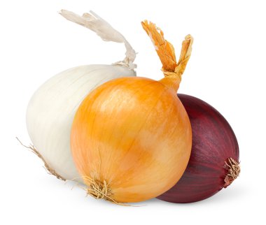 Three onions clipart