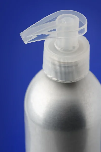Fles van vloeibare zeep — Stockfoto