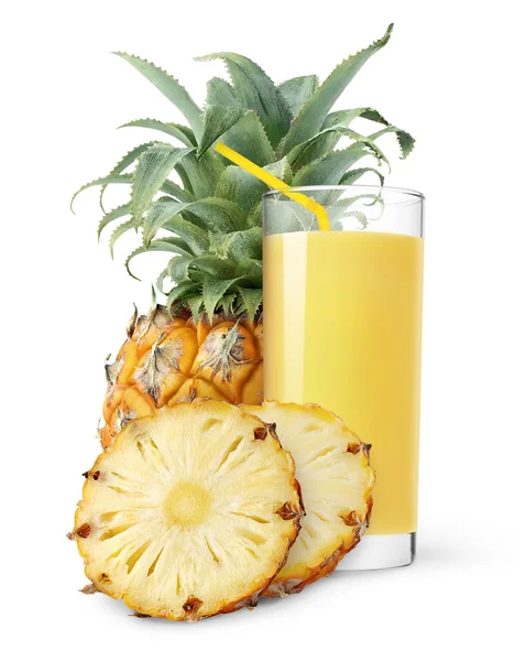 Ananasová šťáva — Stock fotografie