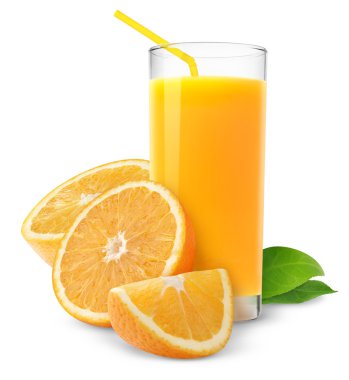 Orange juice clipart