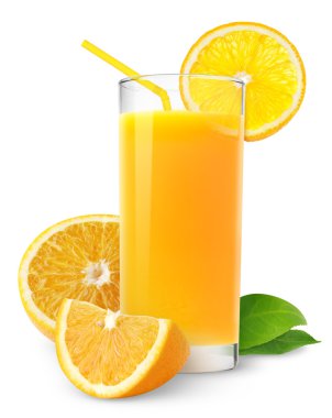 Orange juice clipart