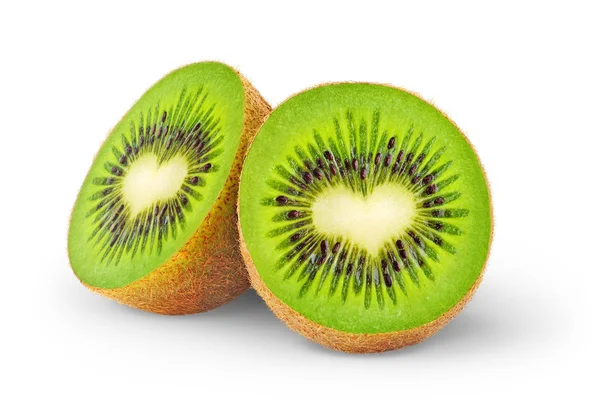 Fruta kiwi em forma de coração — Fotografia de Stock
