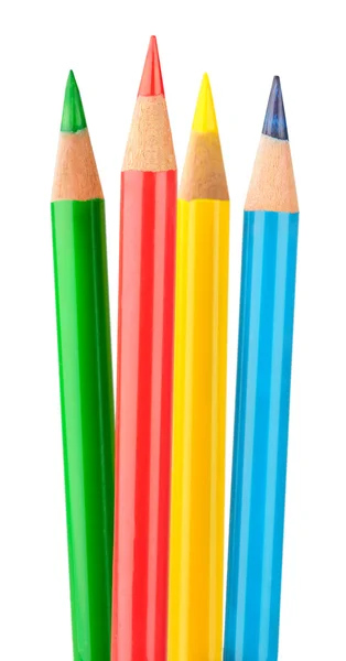 연필을 흰색으로 — 스톡 사진