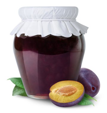 Plum jam clipart