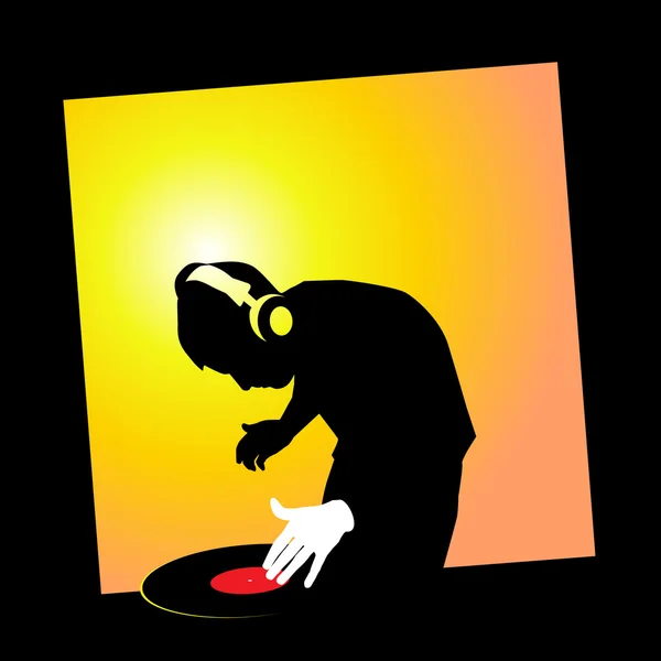 Club DJ — Archivo Imágenes Vectoriales